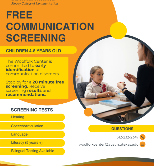 free communication screening flyer