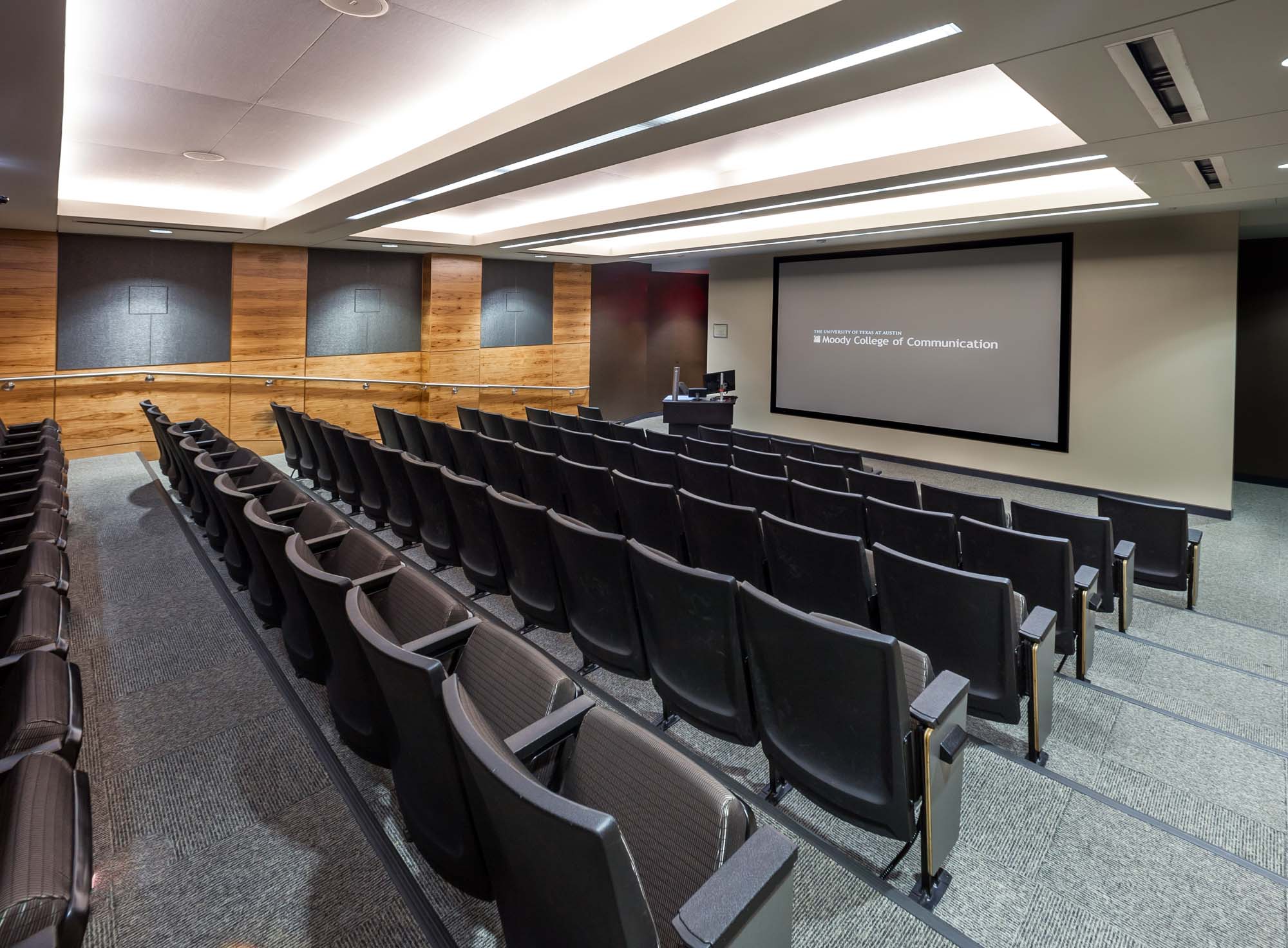 college presentation room