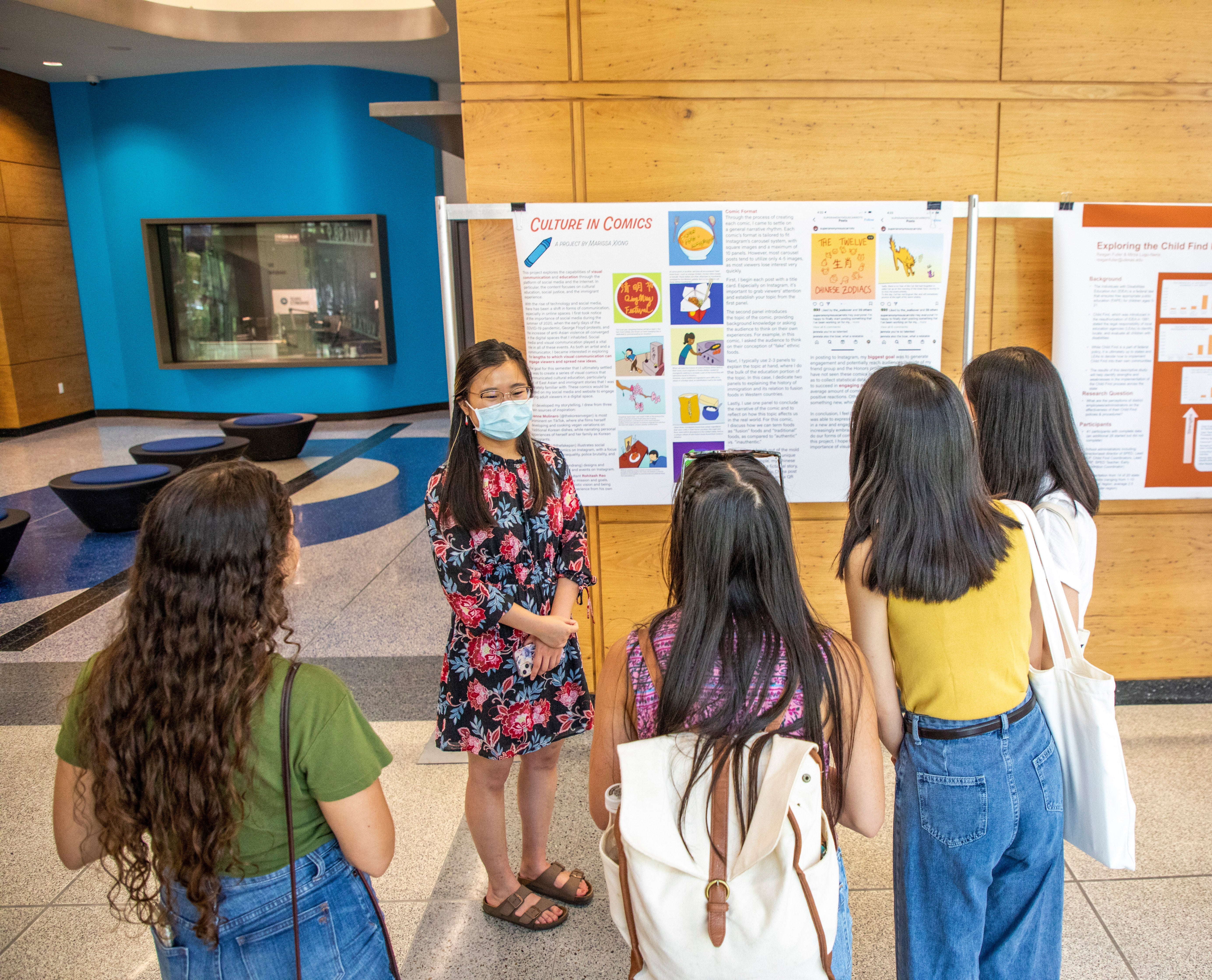 marissa at poster session 