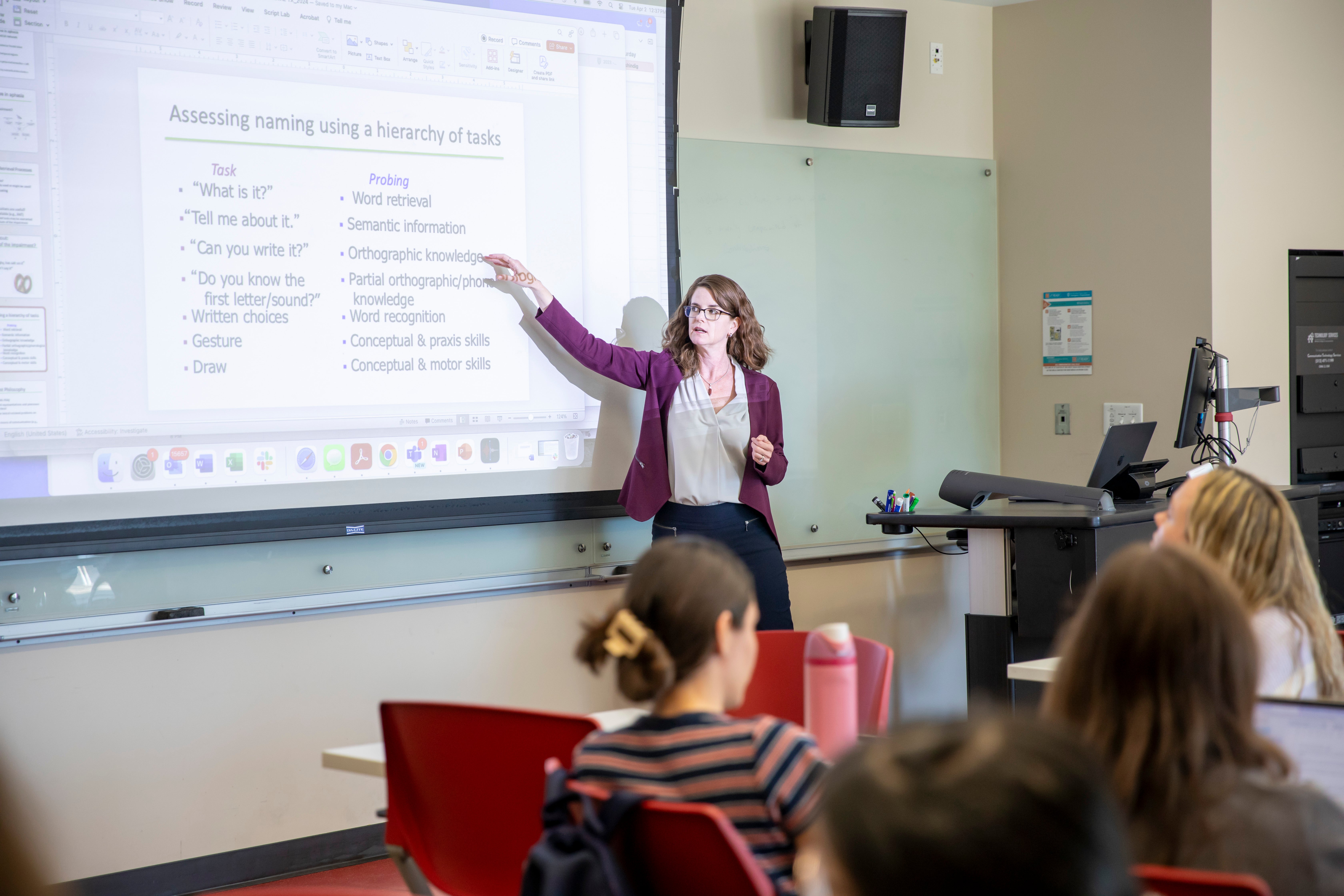 Maya Henry teaching