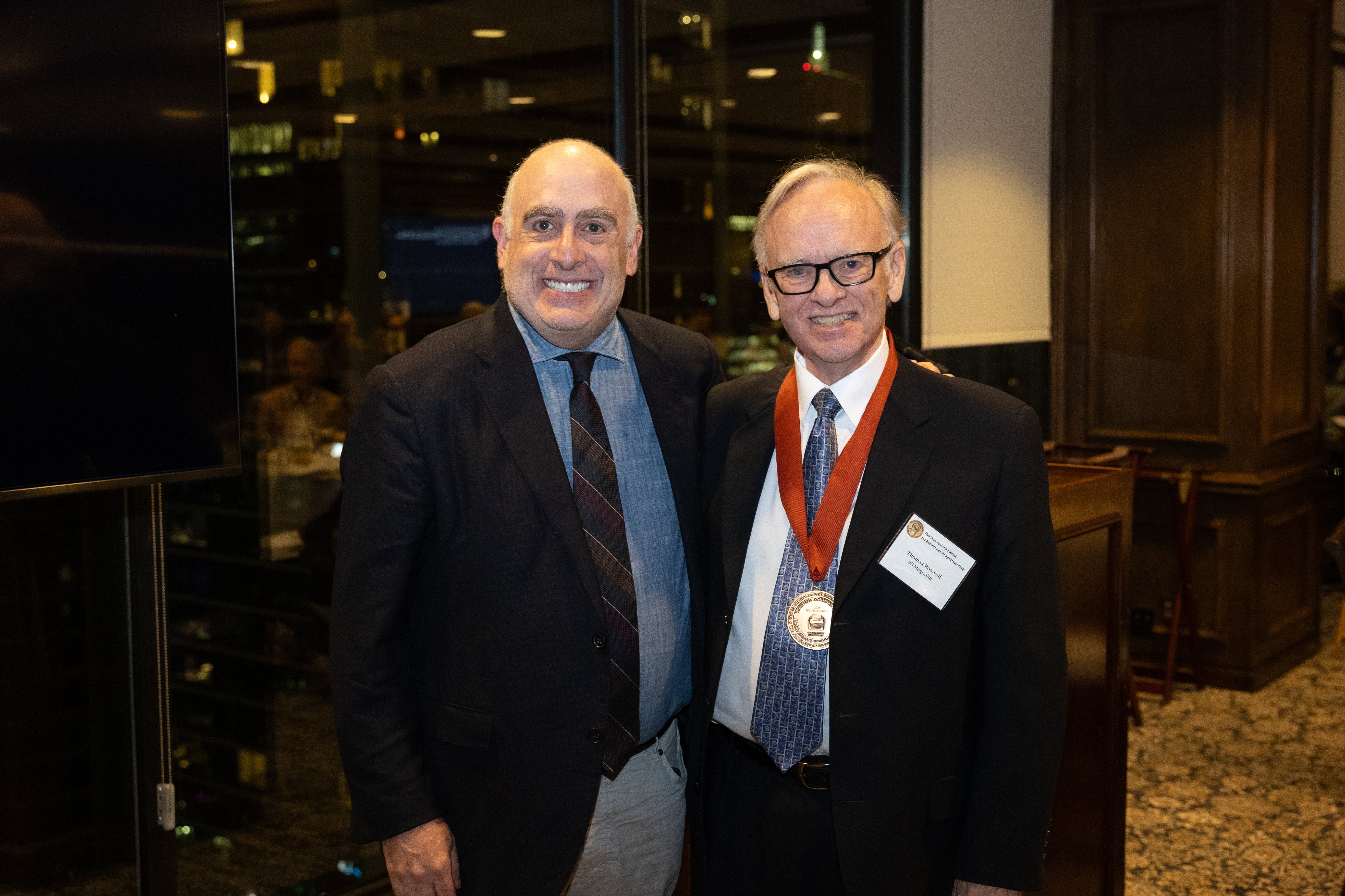 Joe Posnanski and Thomas Boswell