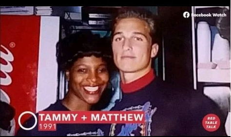 Tammy Smithers and Matthew McConaughey screenshot from TV appearance