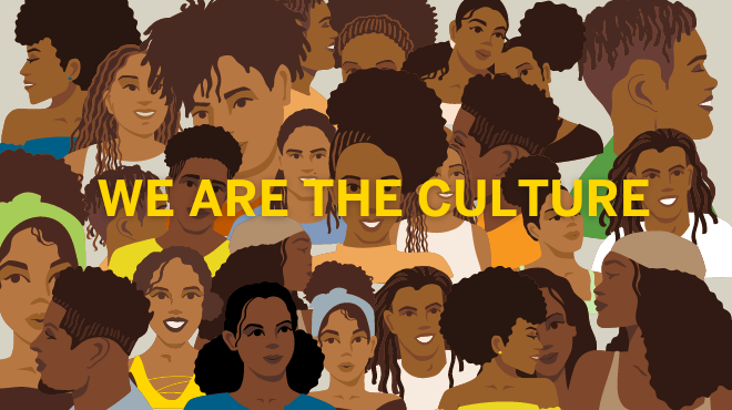 Chantal Rochelle inspired "We are the Culture" mural 