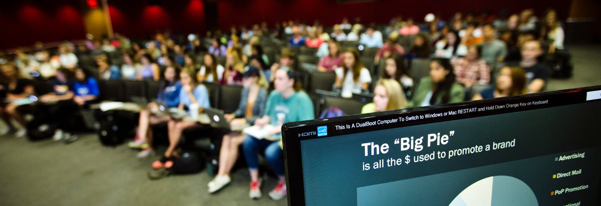 Students in class