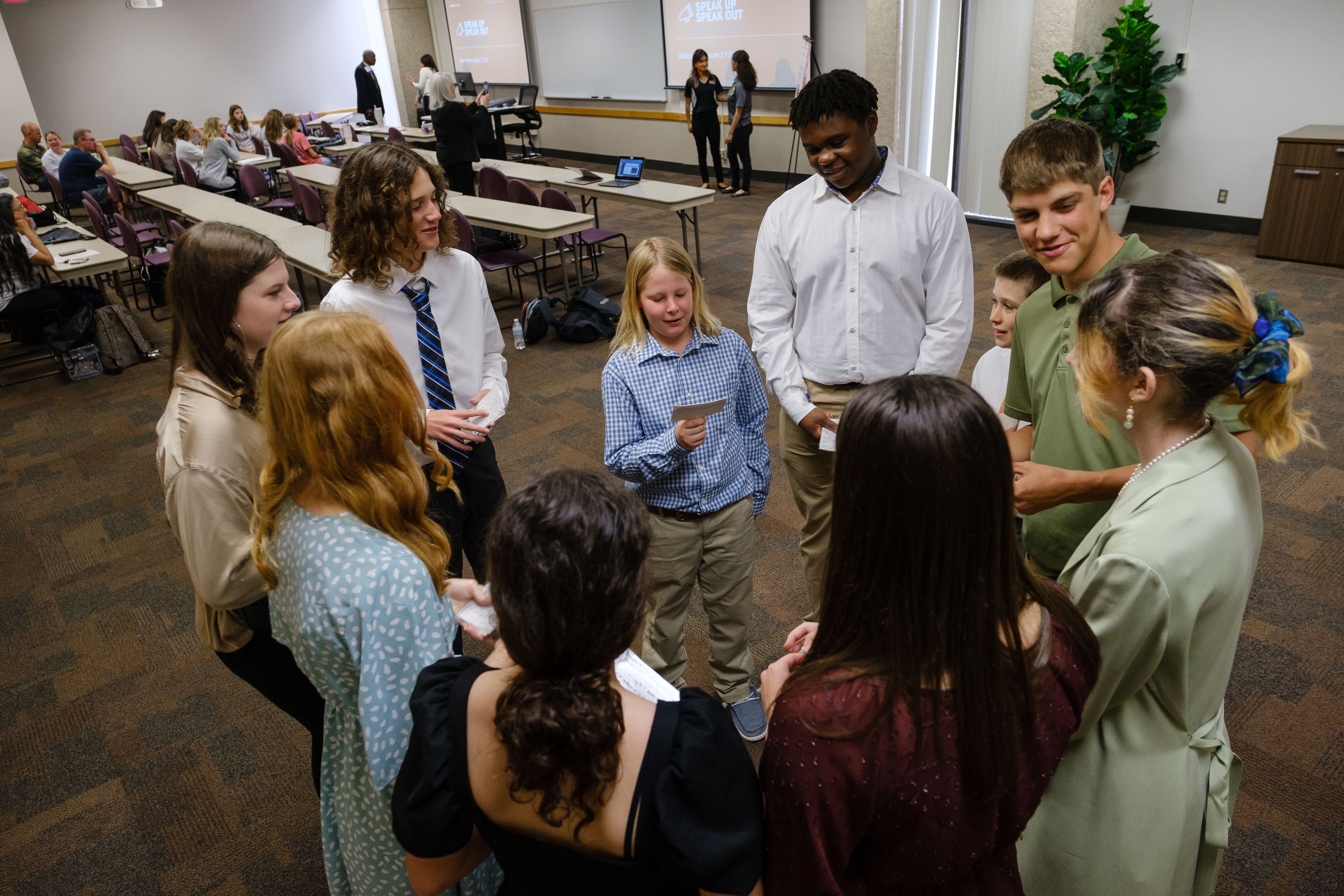 SUSO State Civics Fair Students