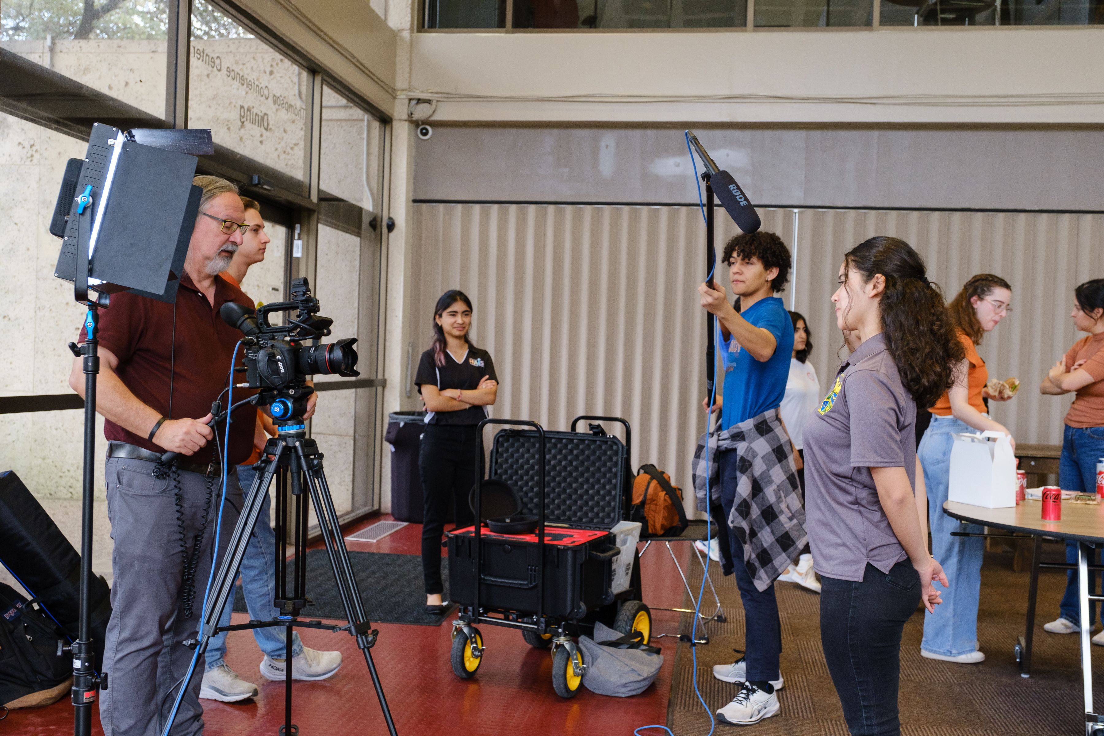 Interviewing SUSO Students