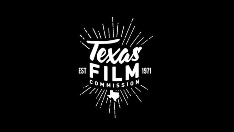 logo with Texas in cursive and rays of light. Includes established 1971