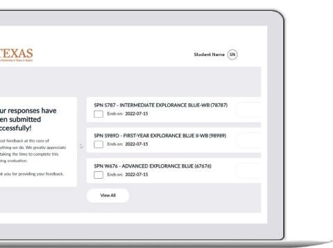 New Course Evaluation System