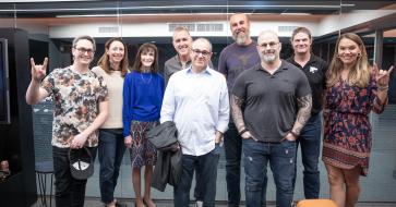 Saber Interactive Team with Moody College Team
