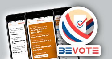 BeVote app, student voters, TX Votes, voter registration, Travis County, polling