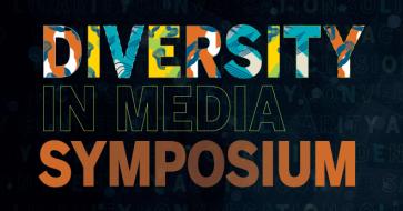 Diversity in Media Symposium web graphic 