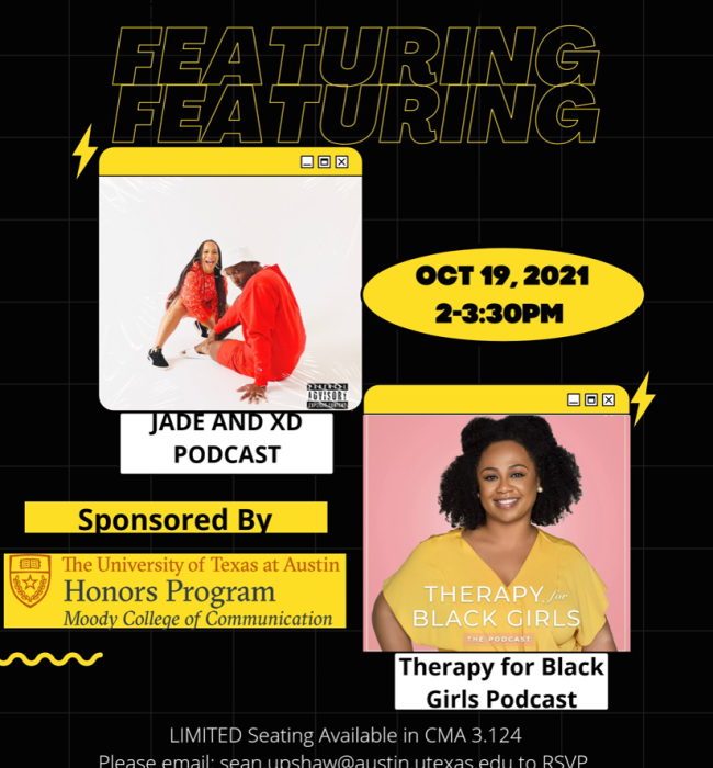 podcast flyer