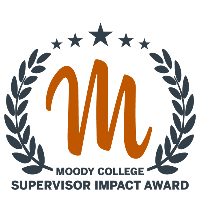 graphic of supervisor impact award