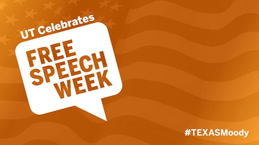 celebrates Free Speech Week graphic