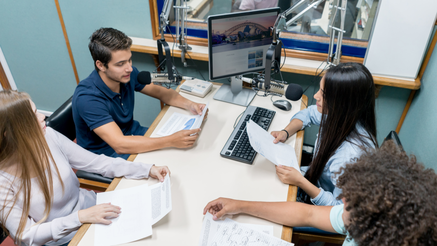 journalism students
