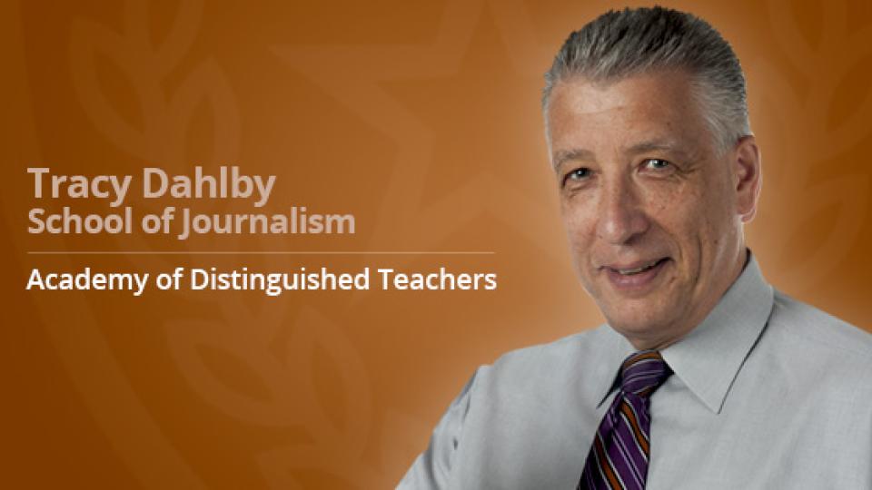 Tracy Dahlby - Distinguished Teaching Award