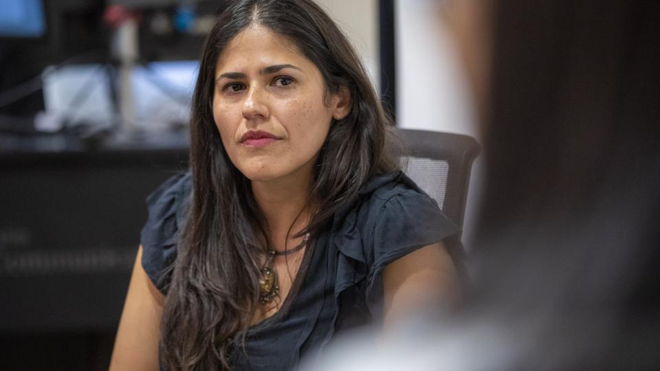Director and Radio-Television-Film Assistant Professor Iliana Sosa