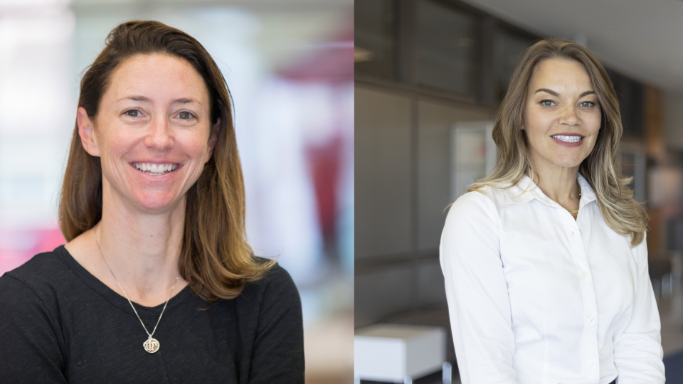 Cindy McCreery and Amy Gogolin