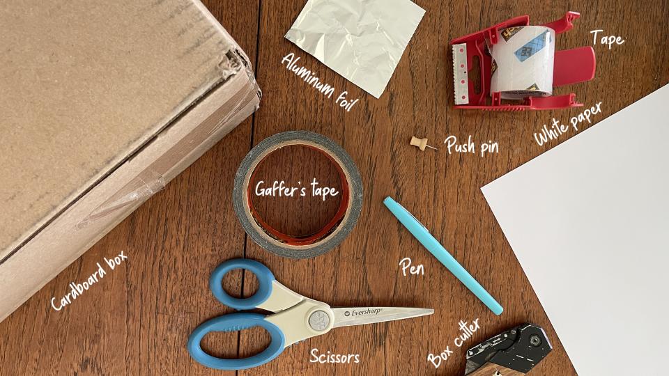 Pinhole camera viewer