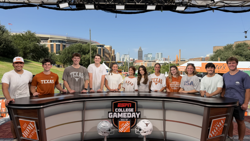 students at GameDay