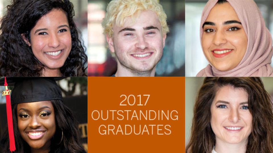Outstanding Fall 2017 Graduates