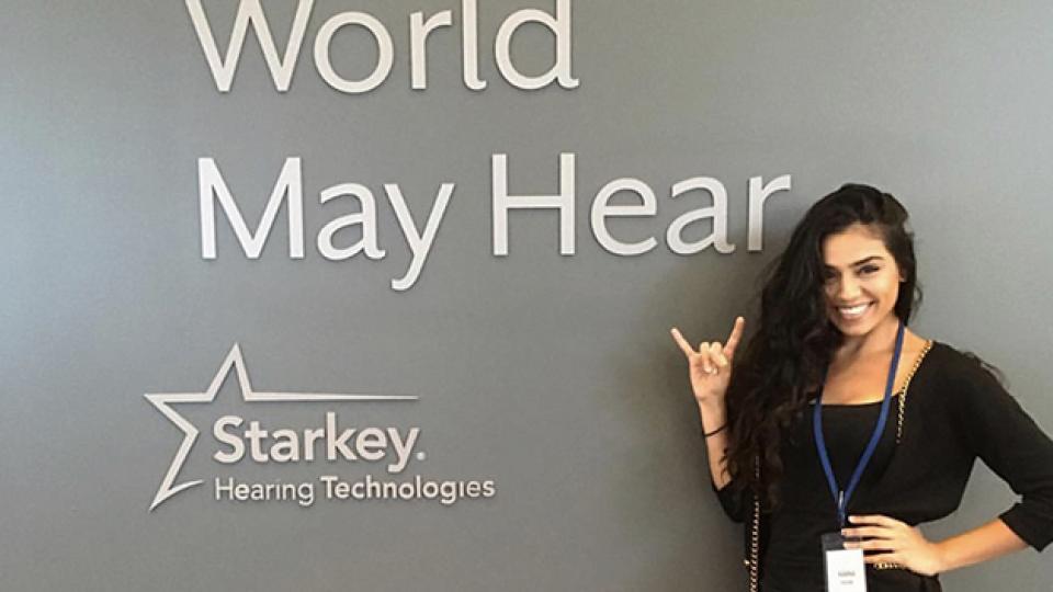 Aamna Najam passed away in a fatal motorcycle accident, and her family initiated the Dr. Aamna Najam Memorial Scholarship for Audiology to keep her spirit alive. 
