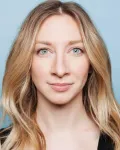 Woman with long blond hair