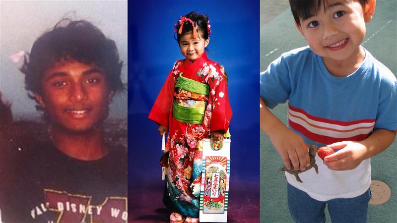 Childhood photos of UT faculty and students.