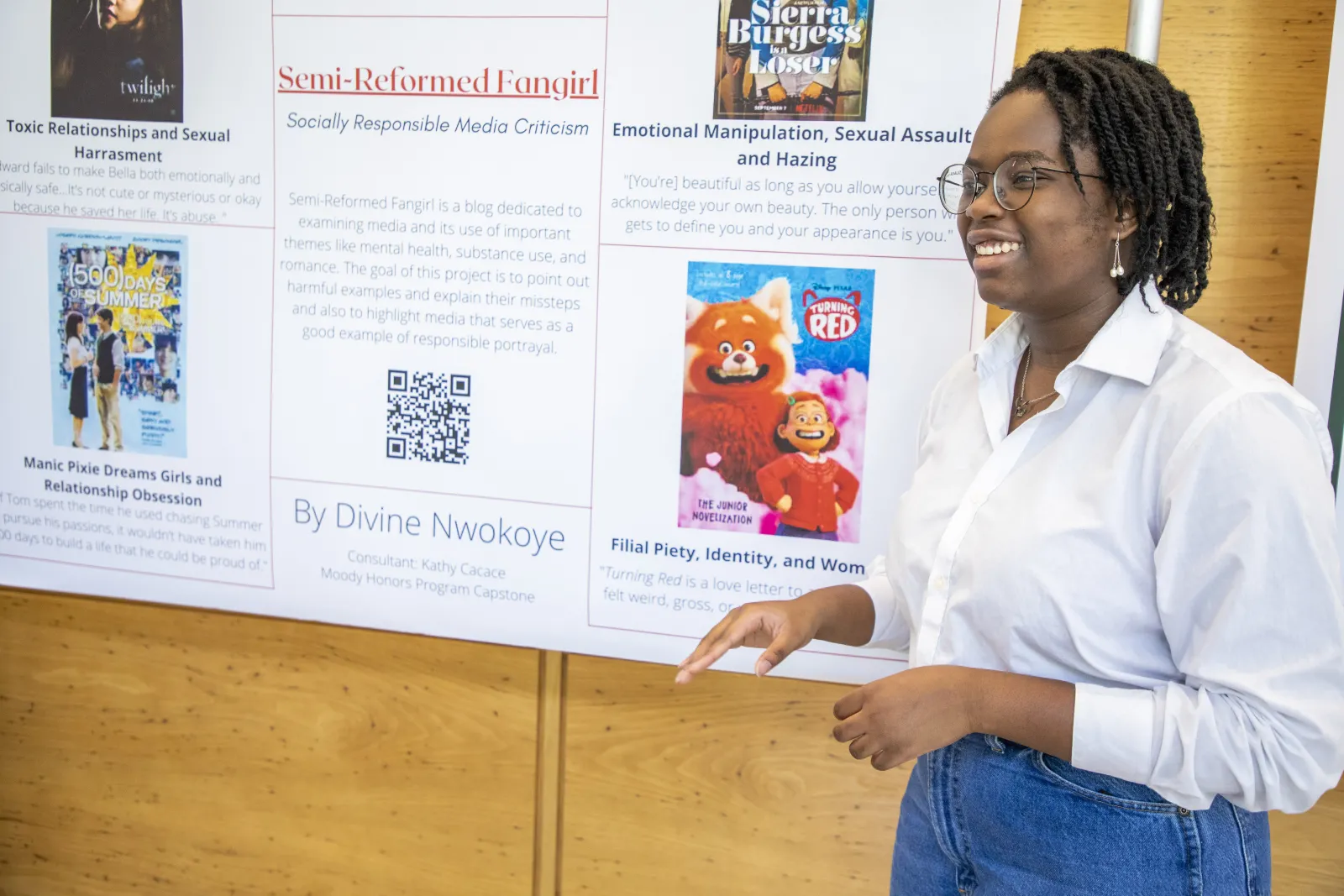 divine at poster session