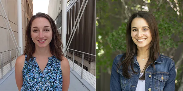 Katie Winters and Robyn Croft, Graduate Students Spotlights of Fall 2021 at the Center for Advancing Teaching Excellence.