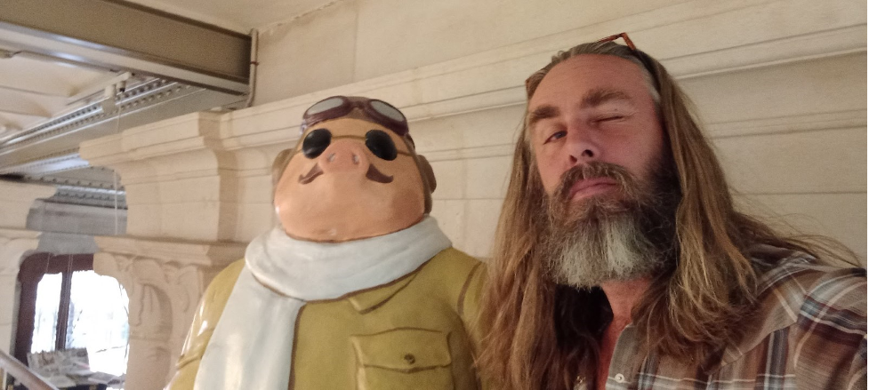 Ben Bays with Porco Rosso Ben Bays with Porco Rosso