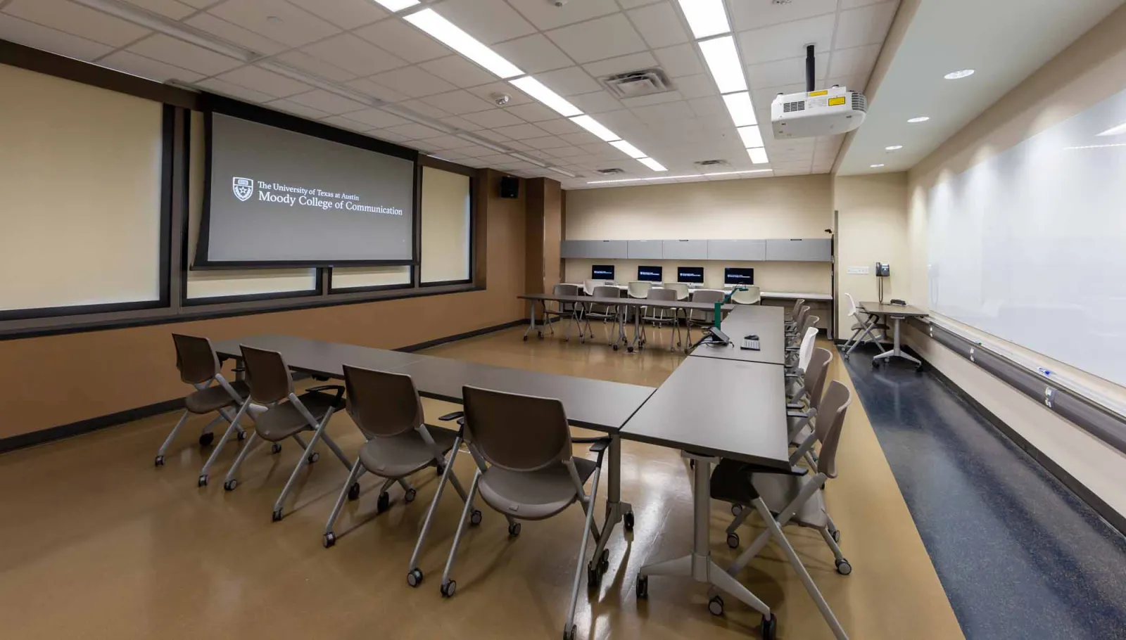 photo of classroom seaing in DMC 3.210