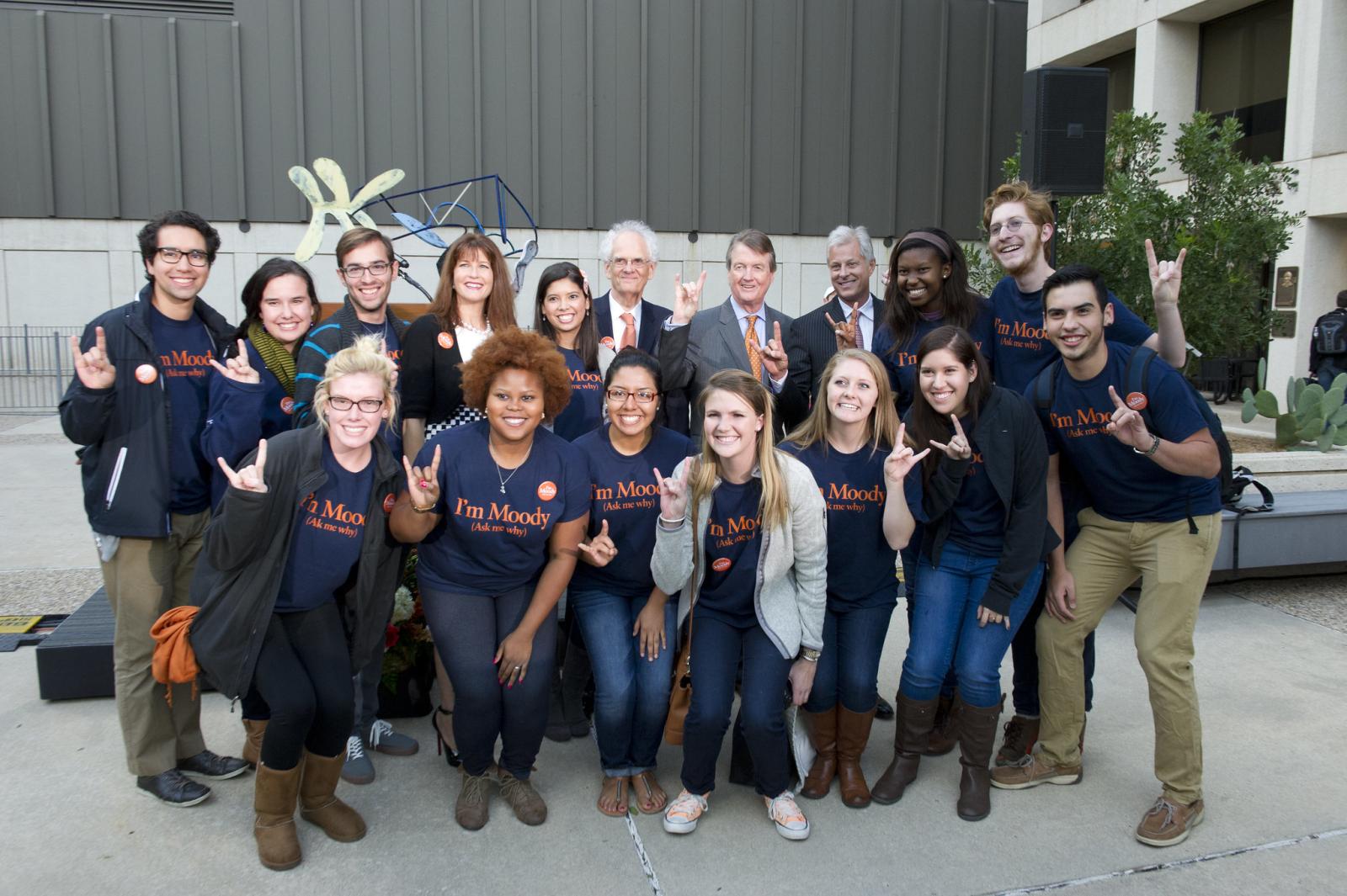 Rod Hart and students