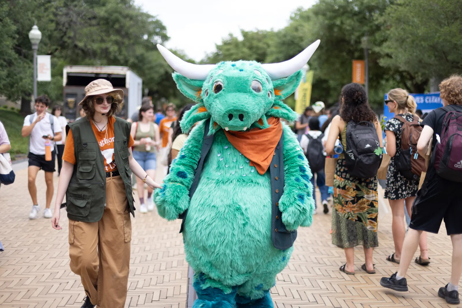 creek monster mascot