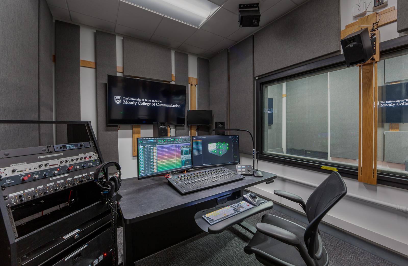 CMB 2.124A Audio Control & Atmos Mix Room