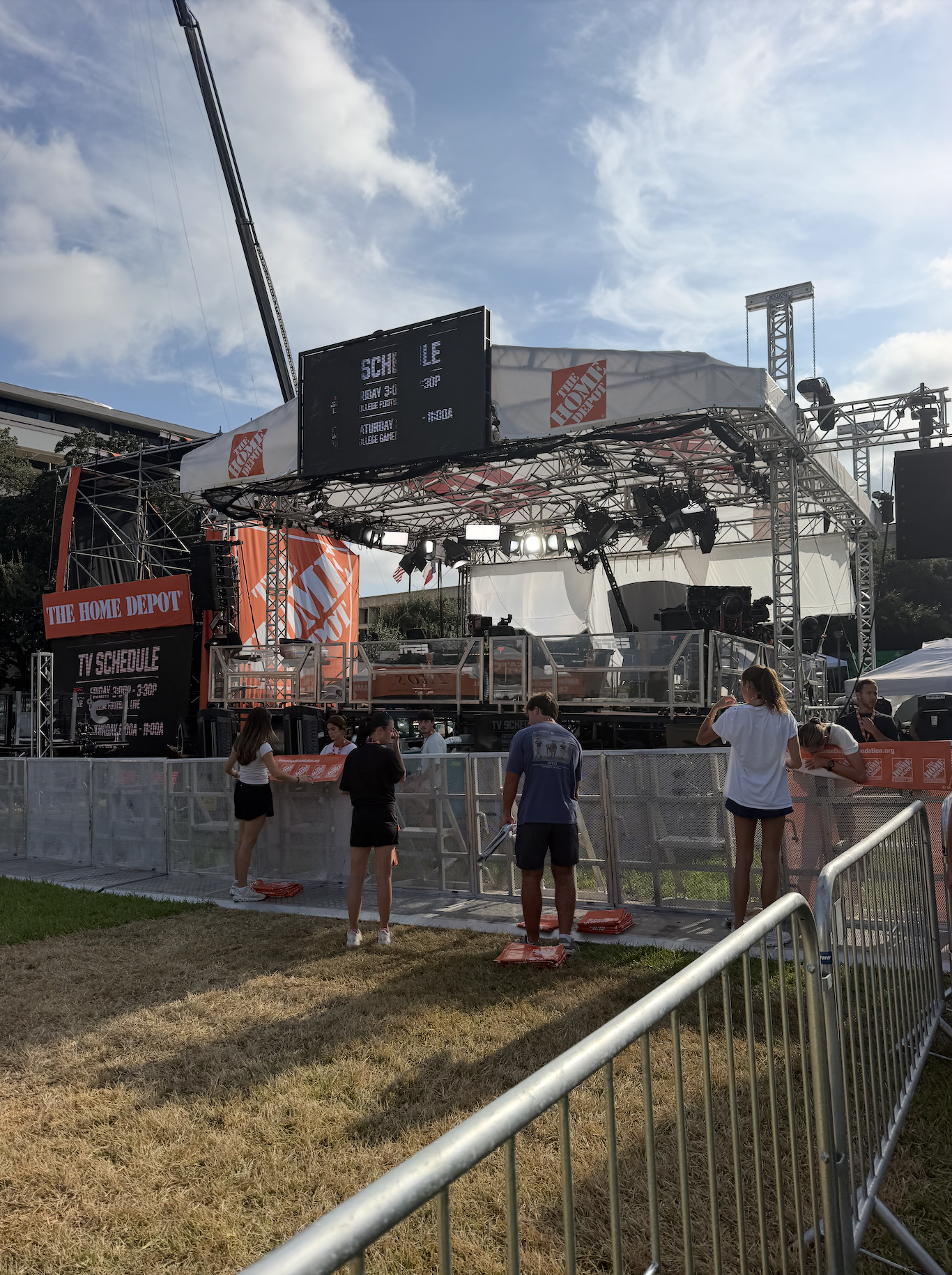 Photo at GameDay event