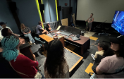 PBL Students Working in Studio