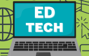computer graphic with ed tech heading 