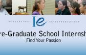 Intellectual Entrepreneurship students, the tagline for this program is "find your passion"