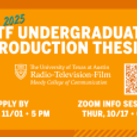 Virtual Info Session on RTF Undergraduate Production Thesis