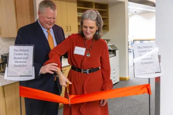 mary pat ribbon cutting