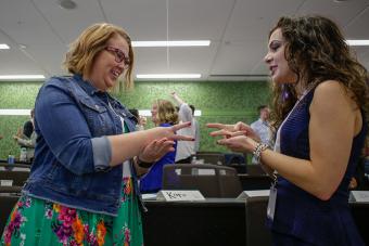 rock paper scissors improv session