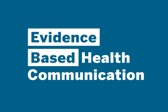Evidence-based health communication