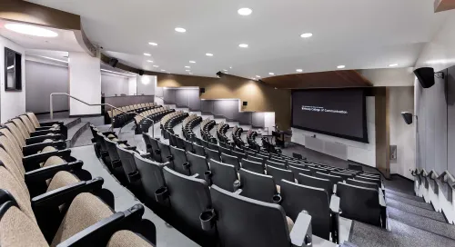view of auditorium