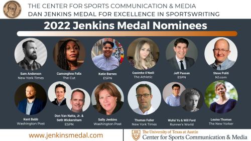 2022 Jenkins Medal