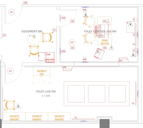 CMB 2.124A Floorplan
