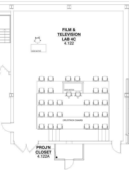 CMB 4.122 Floorplan