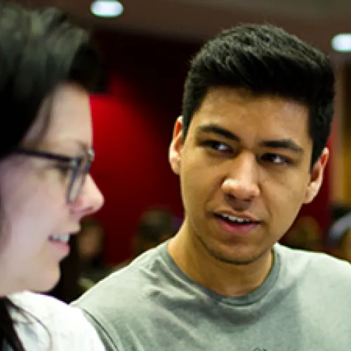 Students in class