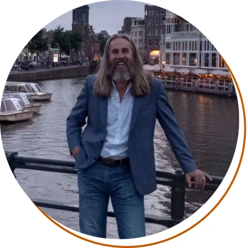 Ben Bays Profile Picture Ben Bays, Profile Picture, Knees Up, River in the background