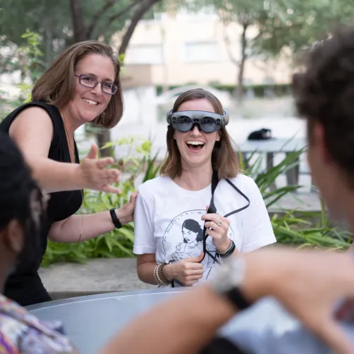 student in magic leap